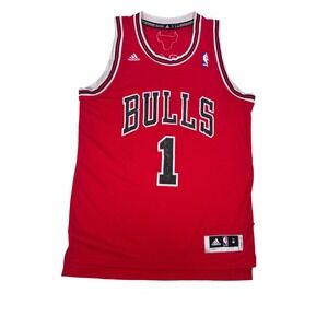Adidas Chicago Bulls Derrick Rose 1 NBA Jersey Men's Medium Red Basketball